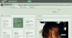 Desktop Screenshot of mizukichan123.deviantart.com