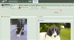 Desktop Screenshot of dogfriend.deviantart.com