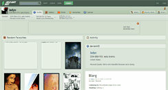 Desktop Screenshot of ladyo.deviantart.com