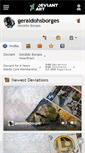 Mobile Screenshot of geraldohsborges.deviantart.com