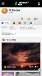 Mobile Screenshot of plzicons.deviantart.com