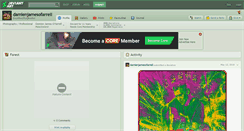 Desktop Screenshot of damienjamesofarrell.deviantart.com