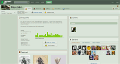 Desktop Screenshot of drow-club.deviantart.com