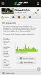 Mobile Screenshot of drow-club.deviantart.com
