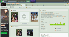 Desktop Screenshot of miranda-lawson-group.deviantart.com