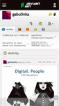 Mobile Screenshot of gabulinka.deviantart.com
