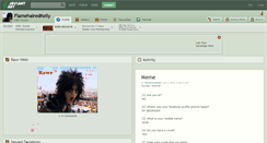 Desktop Screenshot of flamehairedkelly.deviantart.com