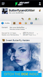 Mobile Screenshot of butterflysandglitter.deviantart.com