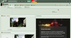 Desktop Screenshot of hilezkor.deviantart.com