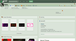 Desktop Screenshot of elasha.deviantart.com