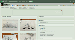 Desktop Screenshot of malachi78.deviantart.com