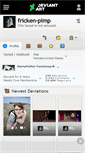 Mobile Screenshot of fricken-pimp.deviantart.com