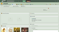 Desktop Screenshot of lostavatar.deviantart.com