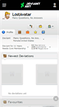 Mobile Screenshot of lostavatar.deviantart.com