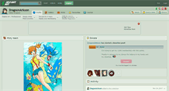 Desktop Screenshot of dragoonarkoon.deviantart.com