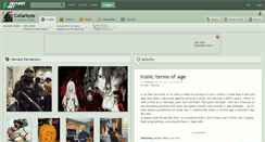 Desktop Screenshot of collarbyte.deviantart.com