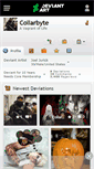 Mobile Screenshot of collarbyte.deviantart.com