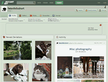 Tablet Screenshot of fatexfellxshort.deviantart.com