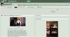 Desktop Screenshot of belladonnabjd.deviantart.com
