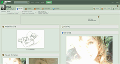 Desktop Screenshot of fijet.deviantart.com