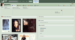 Desktop Screenshot of doloreseva.deviantart.com