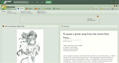 Desktop Screenshot of bfsnorlax.deviantart.com