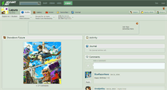 Desktop Screenshot of lazura.deviantart.com