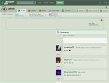 Tablet Screenshot of cehok.deviantart.com
