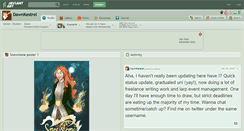 Desktop Screenshot of dawnkestrel.deviantart.com