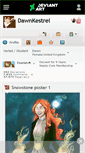 Mobile Screenshot of dawnkestrel.deviantart.com