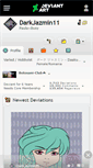 Mobile Screenshot of darkjazmin11.deviantart.com