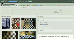 Desktop Screenshot of checkeredpalooza.deviantart.com