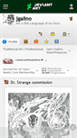 Mobile Screenshot of jgalino.deviantart.com