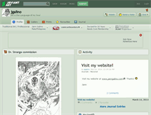 Tablet Screenshot of jgalino.deviantart.com