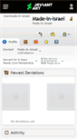 Mobile Screenshot of made-in-israel.deviantart.com