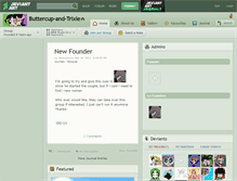 Tablet Screenshot of buttercup-and-trixie.deviantart.com