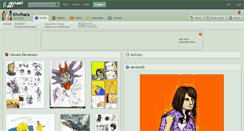 Desktop Screenshot of kiwihara.deviantart.com