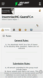 Mobile Screenshot of insomniacinc-gaarafc.deviantart.com