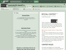 Tablet Screenshot of insomniacinc-gaarafc.deviantart.com