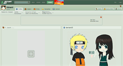 Desktop Screenshot of himeni.deviantart.com