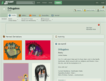 Tablet Screenshot of drbugaboo.deviantart.com