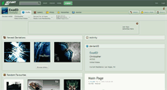 Desktop Screenshot of exused.deviantart.com