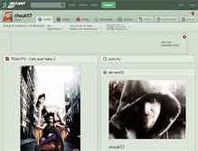 Tablet Screenshot of chouk57.deviantart.com