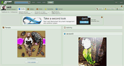 Desktop Screenshot of inkill.deviantart.com