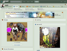 Tablet Screenshot of inkill.deviantart.com