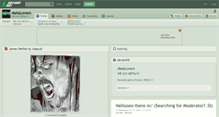 Desktop Screenshot of metalovers.deviantart.com