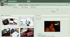 Desktop Screenshot of freon76.deviantart.com