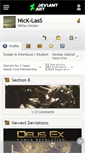 Mobile Screenshot of nick-lass.deviantart.com