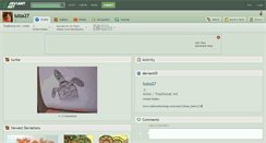 Desktop Screenshot of luiza27.deviantart.com