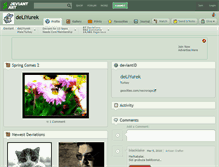 Tablet Screenshot of deliyurek.deviantart.com